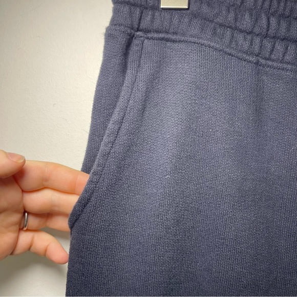 Frank And Oak Men’s Navy Blue Jogger Pants – Organic Cotton Sweatpants Size M - Picture 3 of 9